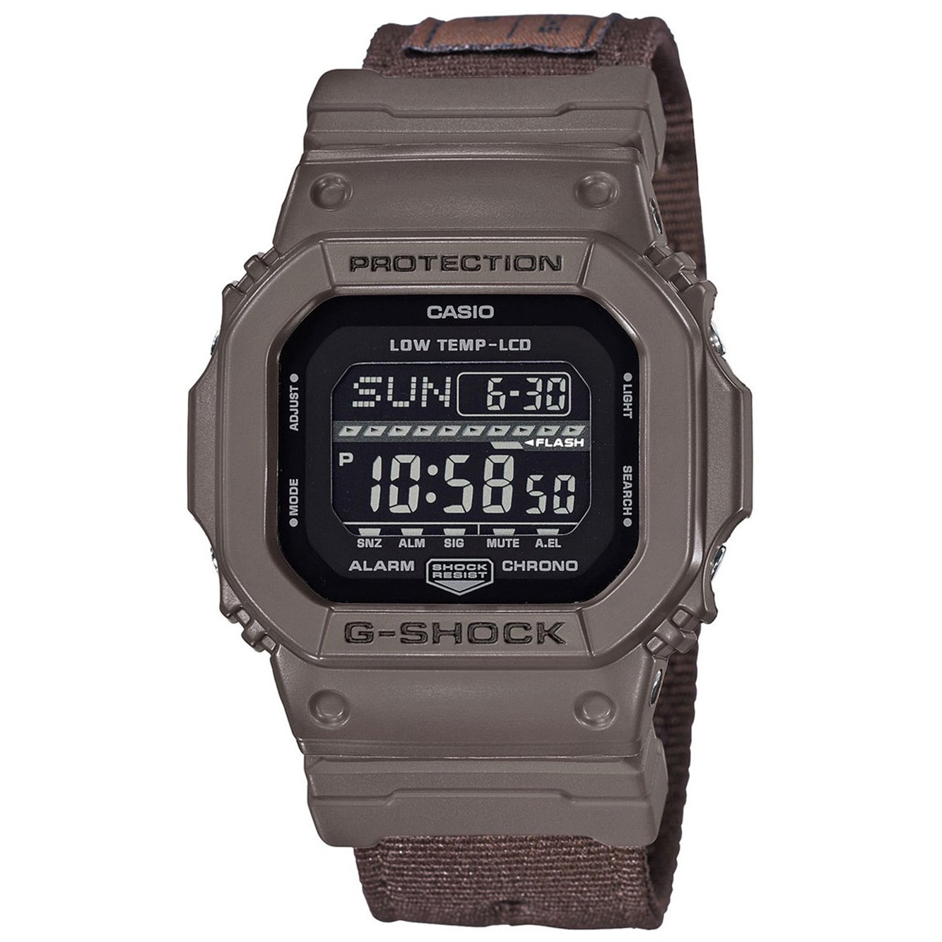CASIO G-SHOCK Gショック GLS-5600CL Ceas barbatesc Casio GLS-5600CL-5 - G-Shock maro - eMAG.ro