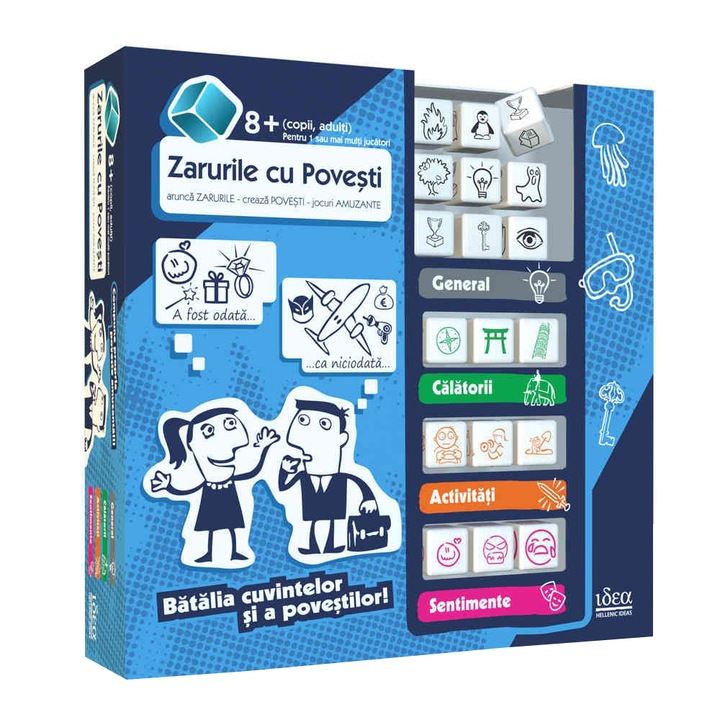 Joc de societate Playful, Zarurile cu povesti