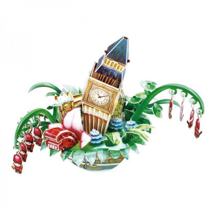 CubicFun CityScape 3D puzzle - London, 74 darab