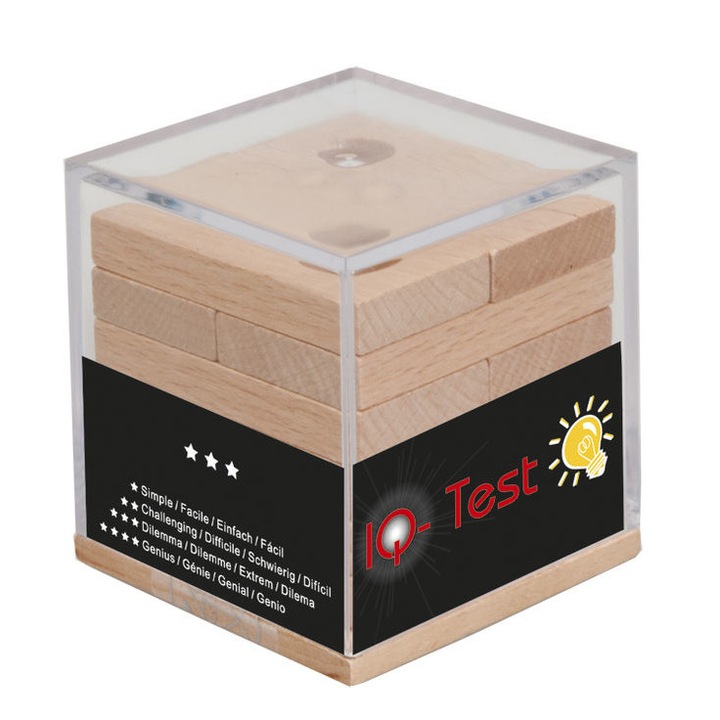 FRIDOLIN IQ logikai játék fából