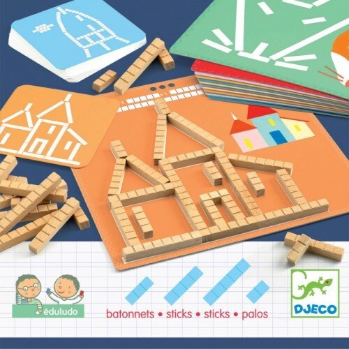 Joc educativ Eduludo Sticks, Djeco