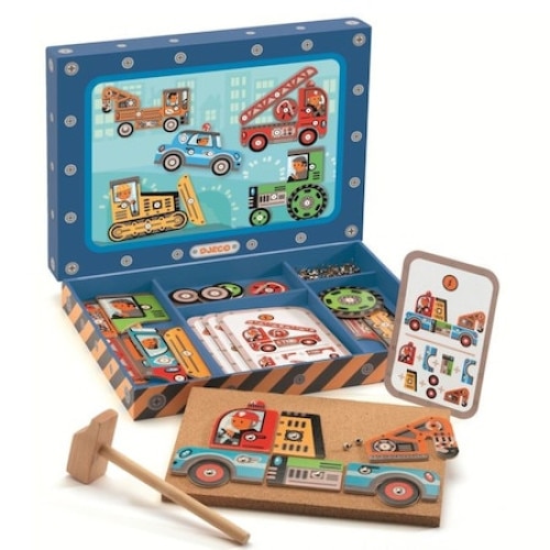 Joc creativ de asamblat vehicule Tap Tap ,Djeco16552