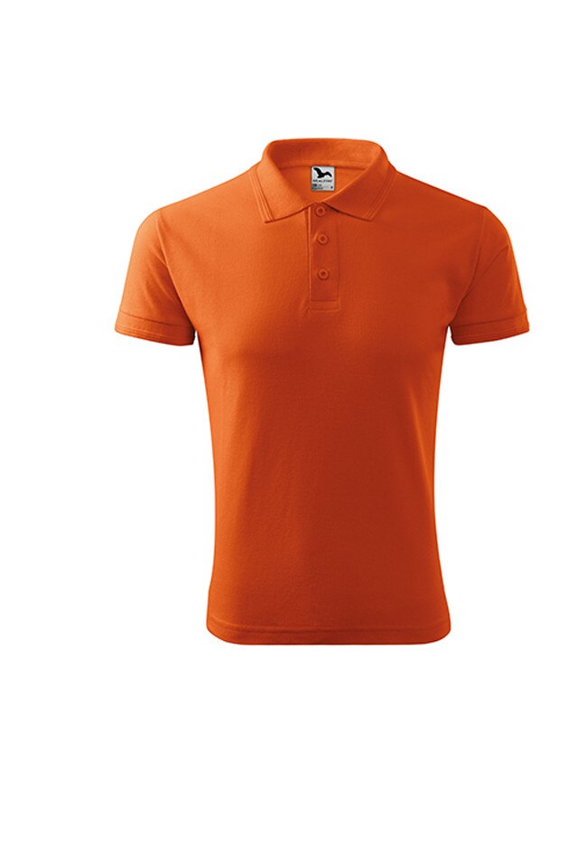 Tricou barbati, Malfini, Polo,, Portocaliu