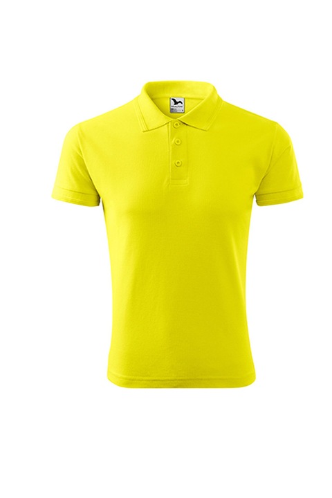 Férfi póló, Falcons, Polo,, Limezöld