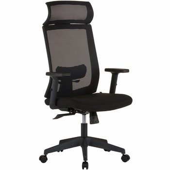 Scaun ergonomic QMOBILI Owen HI Negru, mesh, suport lombar, tetiera, mecanism syncron, brate reglabile, baza PP Scaun ergonomic QMOBILI Owen HI Negru, mesh, suport lombar, tetiera, mecanism syncron, brate reglabile, baza PP