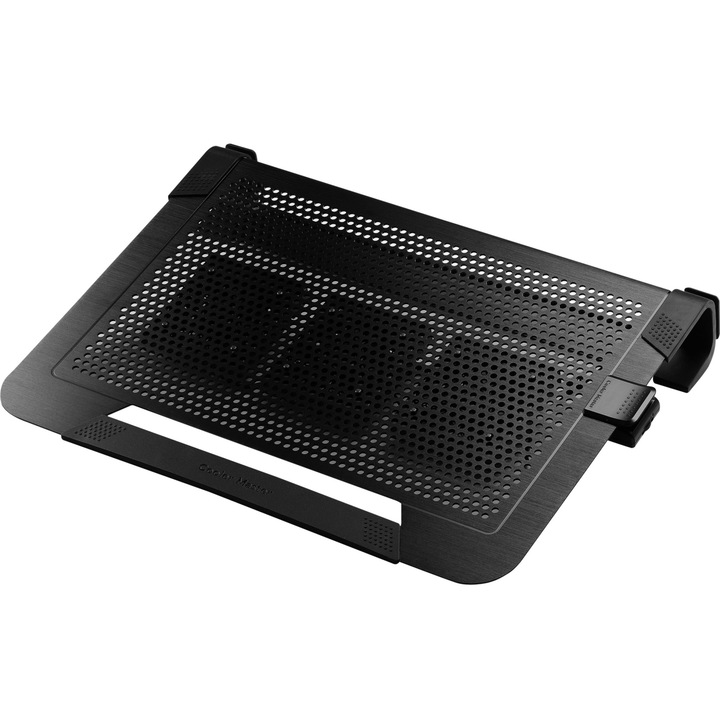 Cooler laptop Cooler Master Notepal U3 Plus, 19", 3 x ventilator 80 mm, USB, Black