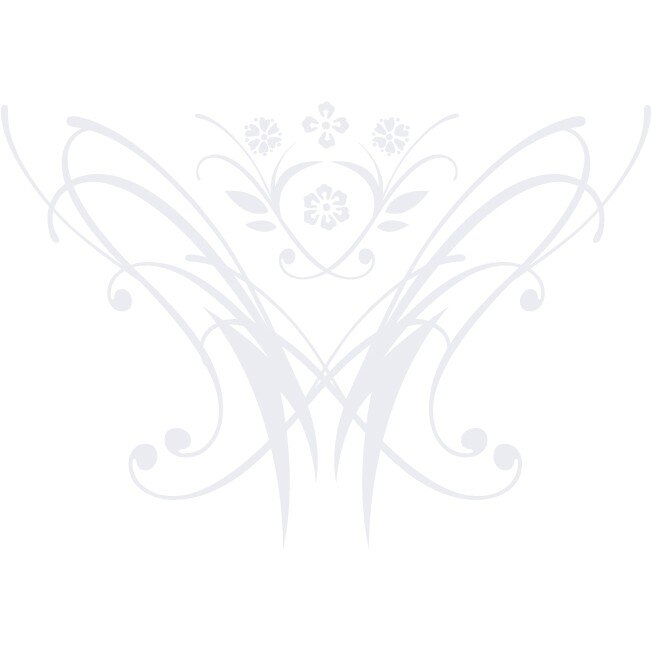 Florile moderne - Sticker Decorativ - Alb polar - 145 x 100 cm