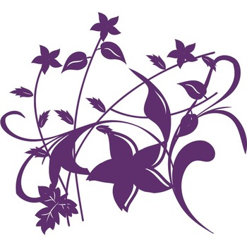 Planta artificiala - Sticker Decorativ - Indigo - 83 x 92 cm Planta artificiala - Sticker Decorativ - Indigo - 83 x 92 cm