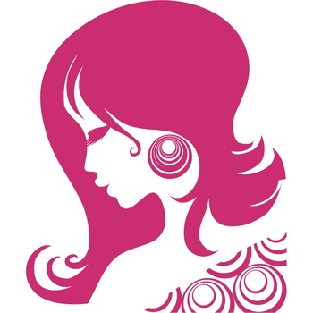 Femeia abstracta - Sticker Decorativ - Magenta - 83 x 99 cm Femeia abstracta - Sticker Decorativ - Magenta - 83 x 99 cm