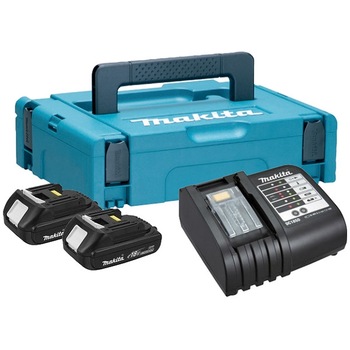 Kit Makita: Power Source Kit LXT MAKPAC1 + BL1815N + DC18RC Kit Makita: Power Source Kit LXT MAKPAC1 + BL1815N + DC18RC