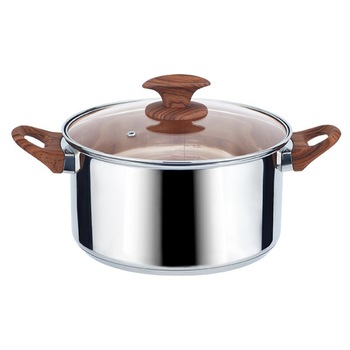 Oala MUHLER MR-4673, 26x14 cm, Inox, Maro Oala MUHLER MR-4673, 26x14 cm, Inox, Maro