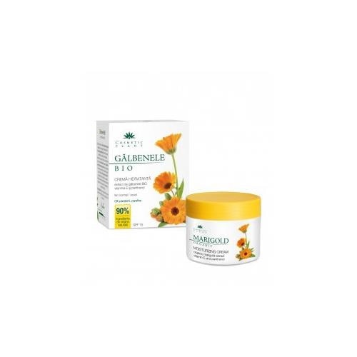 Crema Hidratanta cu Galbenele Bio SPF15 Cosmetic Plant 50ml