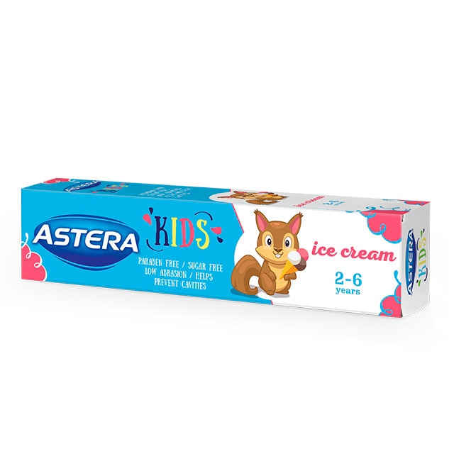 Pasta de dinti ASTERA KIDS Ice Cream 50ml