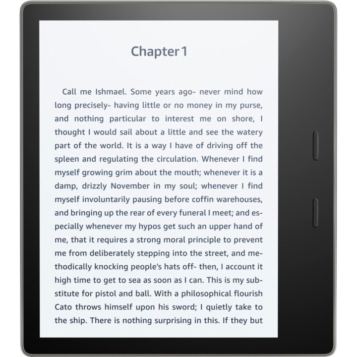 eBook четец Kindle Oasis Wi-Fi, 300 ppi, 8GB, Черна