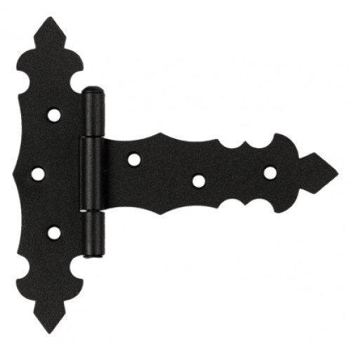 Balama poarta decorativa model ZTD150C, 150x35x80x2.0 mm, neagra