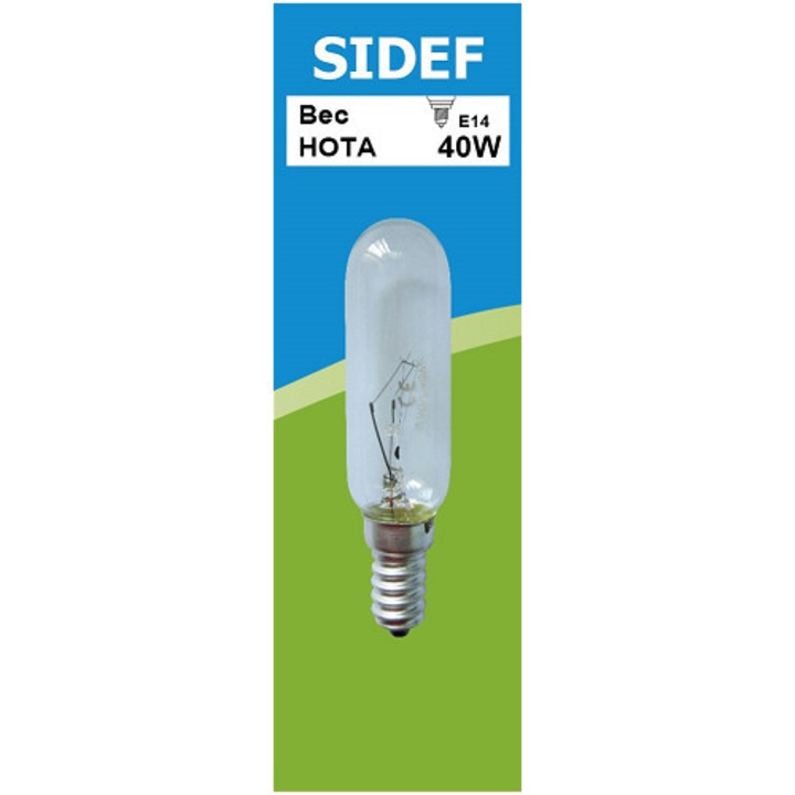 Крушка за капак Sidef, T25 Clar, E14, 40 W