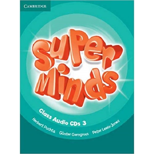 Super Minds Level 3 Class Audio CDs (3)