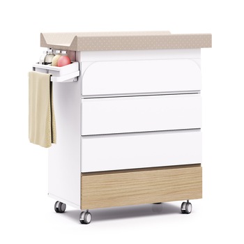 Comoda si cadita Alondra Inborn Essence Natur, 93 x 79 x 49 cm Comoda si cadita Alondra Inborn Essence Natur, 93 x 79 x 49 cm