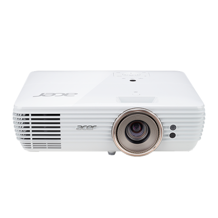 Видео проектор Acer V7850, 4K UHD TI XPR, 2200 Lumens, Бял