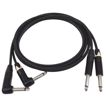 Cablu Stereo Nebalansat pentru Orga - 6m - Klotz IY205 - Neutrik Jack Cablu Stereo Nebalansat pentru Orga - 6m - Klotz IY205 - Neutrik Jack