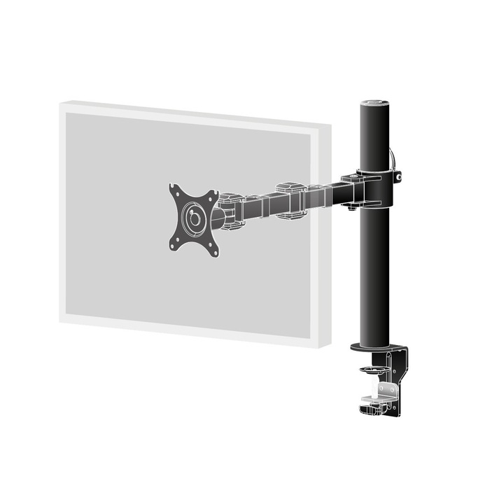 Стойка за монитор IIYAMA DS1001C-B1, 10 кг