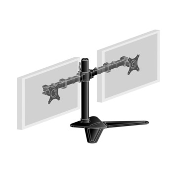 Suport TV pentru 2 ecrane, IIYAMA, DS1002D-B1 Suport TV pentru 2 ecrane, IIYAMA, DS1002D-B1
