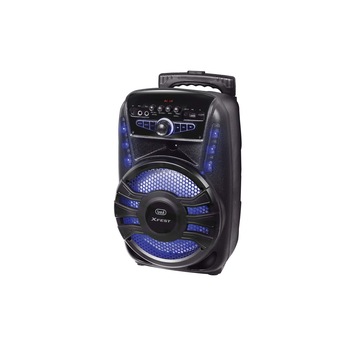 Boxa portabila cu Bluetooth si functie Karaoke 30W Trevi Boxa portabila cu Bluetooth si functie Karaoke 30W Trevi