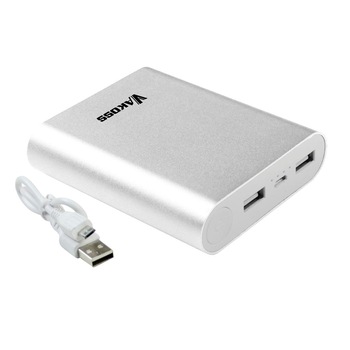 Power Bank 10400mAh, Li-Ion, aluminiu TP-2588S argint Power Bank 10400mAh, Li-Ion, aluminiu TP-2588S argint