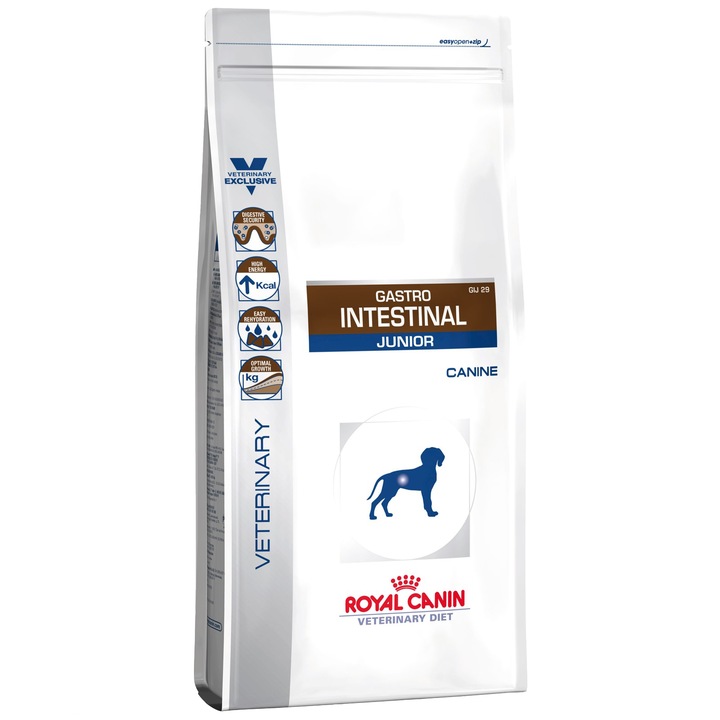 Hrana dietetica pentru caini Royal Canin VD, Gastro Intestinal, Junior, 2.5 kg