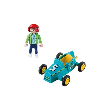 Set figurine pentru copii Playmobil - Baiatul cu cart 7 pcs Set figurine pentru copii Playmobil - Baiatul cu cart 7 pcs