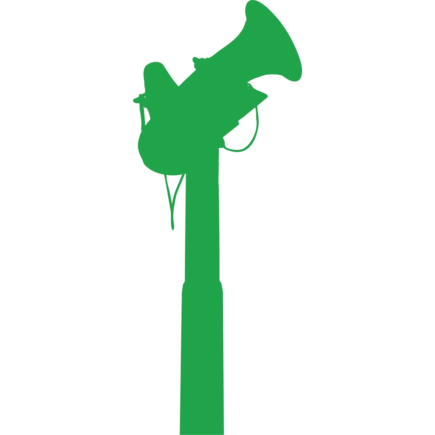 Difuzorul - Sticker Decorativ - Verde - 53 x 137 cm