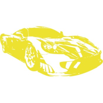 Masina vitezei - Saleen S7 - Sticker Decorativ - Lemon - 200 x 98 cm Masina vitezei - Saleen S7 - Sticker Decorativ - Lemon - 200 x 98 cm