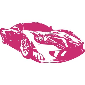 Masina vitezei - Saleen S7 - Sticker Decorativ - Magenta - 150 x 74 cm Masina vitezei - Saleen S7 - Sticker Decorativ - Magenta - 150 x 74 cm