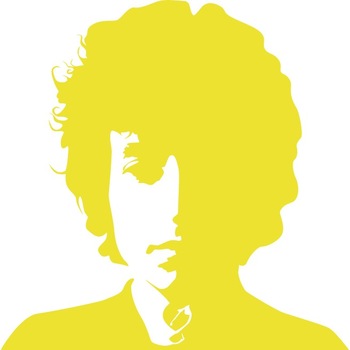 Bob Dylan - Sticker Decorativ - Lemon - 110 x 110 cm Bob Dylan - Sticker Decorativ - Lemon - 110 x 110 cm