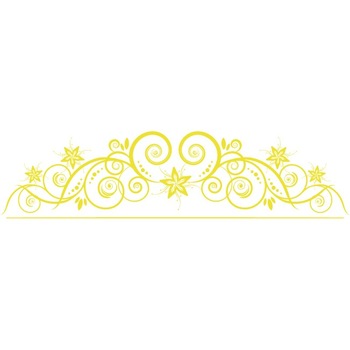 Decoratiune florala moderna - Sticker Decorativ - Lemon - 143 x 36 cm Decoratiune florala moderna - Sticker Decorativ - Lemon - 143 x 36 cm