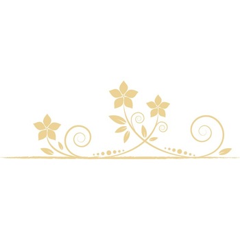 Natura invie - Sticker Decorativ - Bej - 135 x 44 cm Natura invie - Sticker Decorativ - Bej - 135 x 44 cm