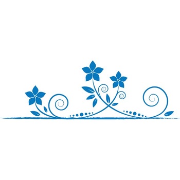 Natura invie - Sticker Decorativ - Albastru - 135 x 44 cm Natura invie - Sticker Decorativ - Albastru - 135 x 44 cm