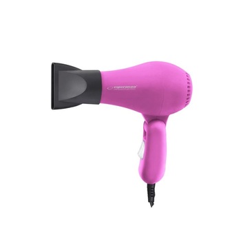 Uscator de par esperanza aurora, 750 w, 2 viteze, roz Uscator de par esperanza aurora, 750 w, 2 viteze, roz