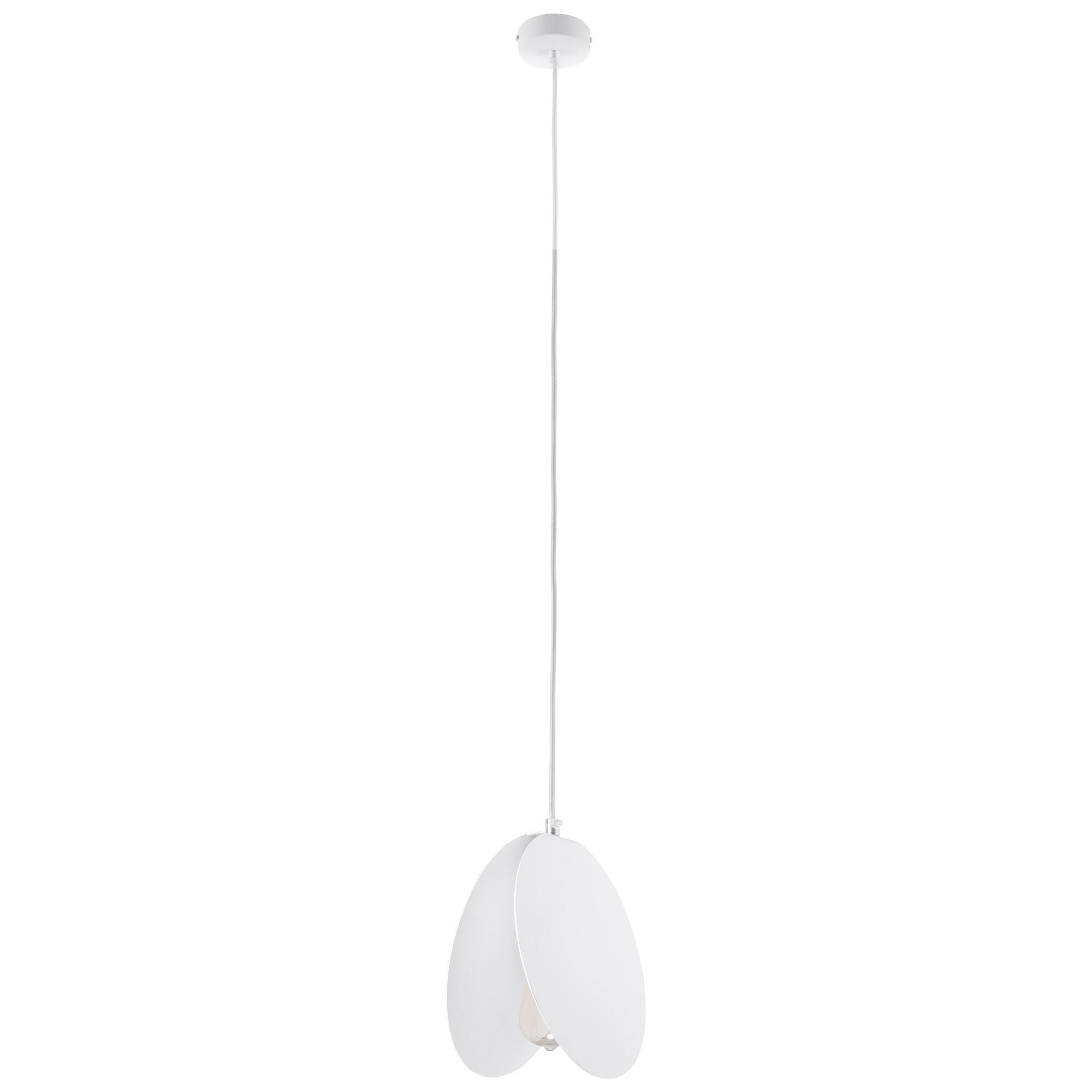 Pendul Sollux Lighting Nazaria, 60W, 1xLED, Alb