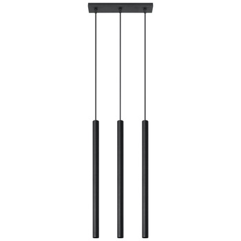 Pendul Sollux Lighting Pastelo 3, 40W, 3xLED, G9, Boho Design, Negru Pendul Sollux Lighting Pastelo 3, 40W, 3xLED, G9, Boho Design, Negru