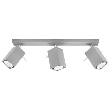 Plafoniera Merida, Sollux Lighting, LED, 3 x 40 W, Gri Plafoniera Merida, Sollux Lighting, LED, 3 x 40 W, Gri