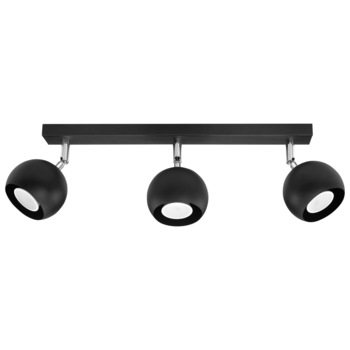 Plafoniera Oculare, Sollux Lighting, IP20, 40 W, 3 x LED, Negru Plafoniera Oculare, Sollux Lighting, IP20, 40 W, 3 x LED, Negru