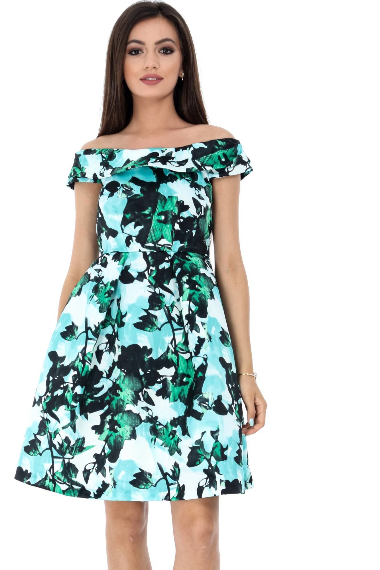 Rochie multicolora, ROH, eleganta , 44