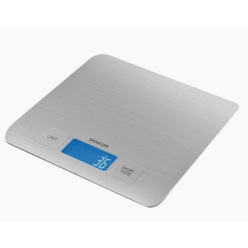 Cantar de bucatarie sencor sks 5400, cu oprire automata, argintiu Cantar de bucatarie sencor sks 5400, cu oprire automata, argintiu