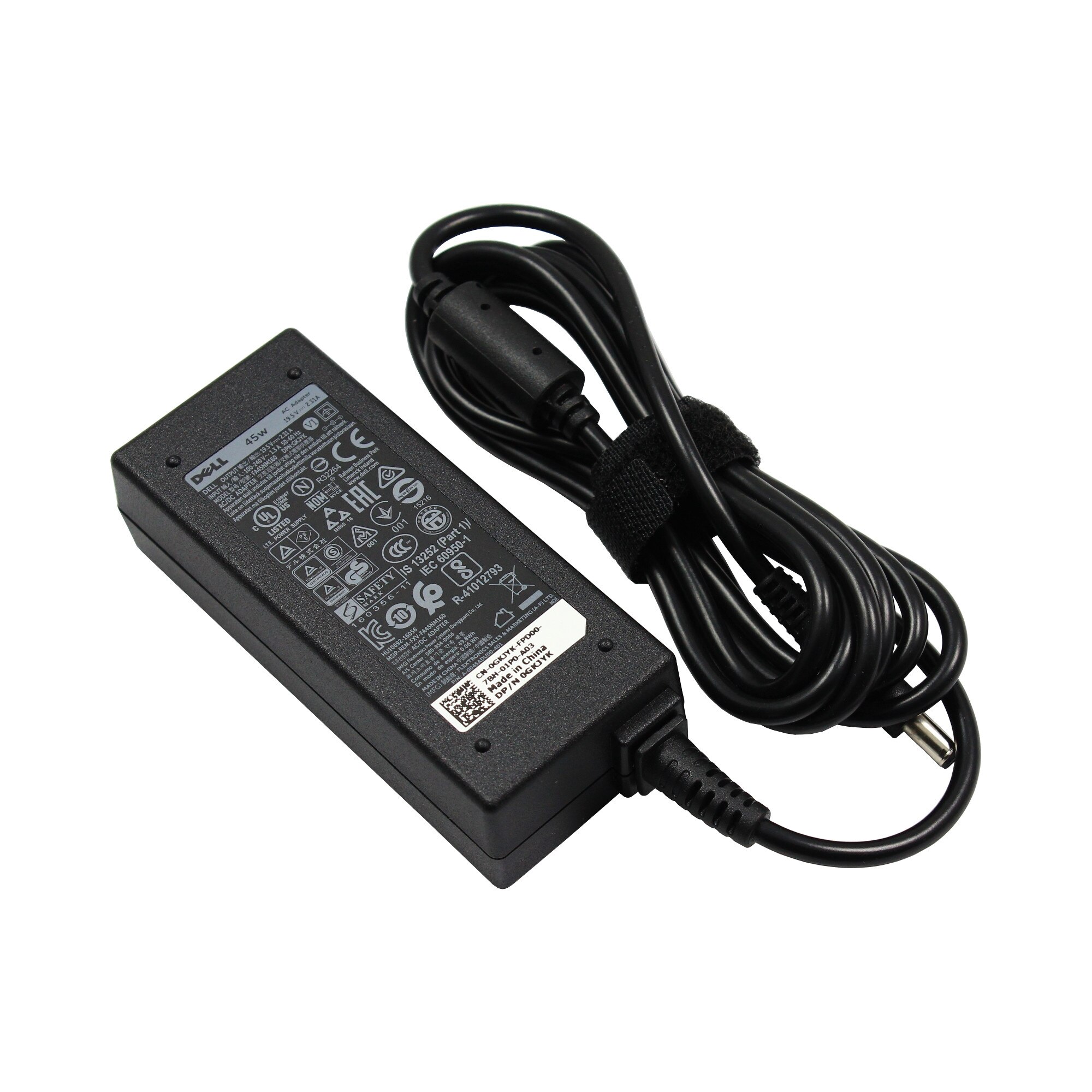 45W AC Charger Adapter For Dell Latitude 13 3379 / 13 7350 – Power Supply Cord