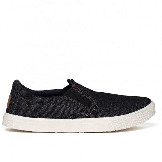 Tenisi Slip-on Boston, negru unisex, Negru