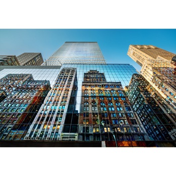 Fototapet de perete autoadeziv si lavabil Inaltimi in New York, 270 x 200 cm Fototapet de perete autoadeziv si lavabil Inaltimi in New York, 270 x 200 cm