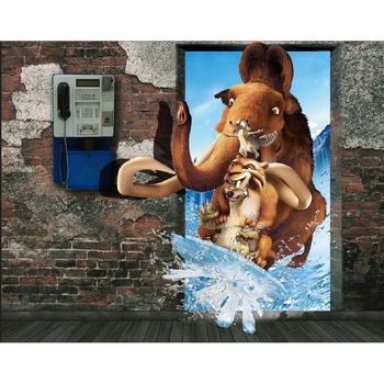 Tablou canvas Evadare din ice age, 45 x 30 cm Tablou canvas Evadare din ice age, 45 x 30 cm