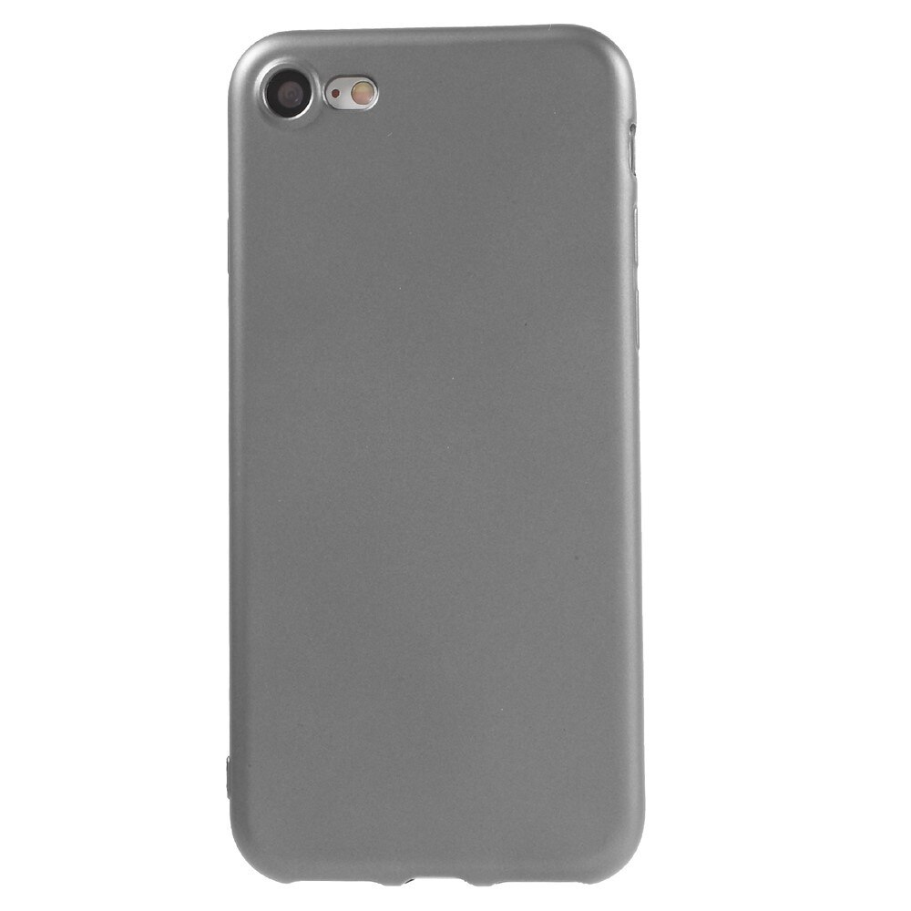 Husa Iphone 7 Color Soft TPU Cover - silver