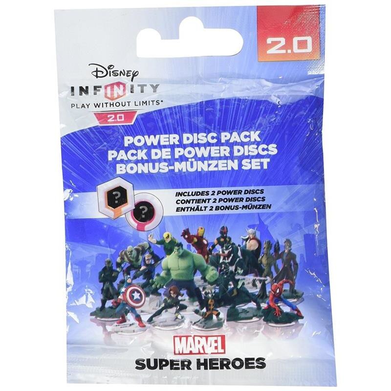 Set Disney Infinity 2.0 Power Disc Pack Marvel